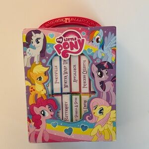 My Little Pony Set - Pink, Purple, Yellow, Blue